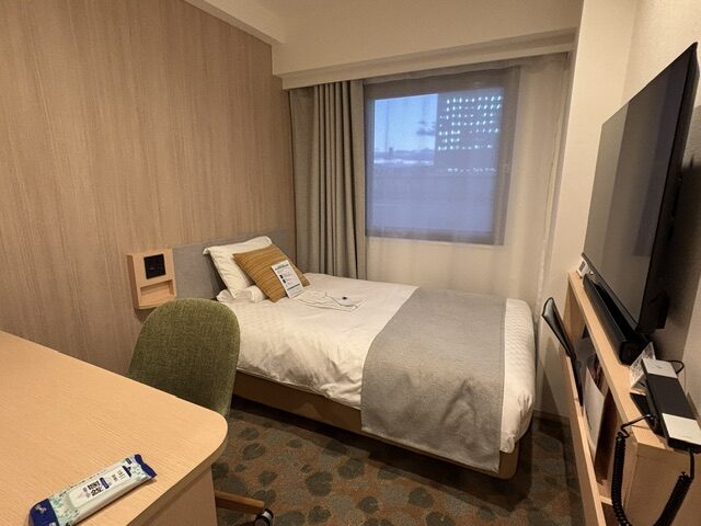 ホテルメトロポリタン盛岡に青森方面行く途中下車して宿泊する。